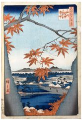 100 Views of Edo # 94 Deluxe Edition by Ando Hiroshige