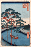 100 Views of Edo # 97 by Ando Hiroshige