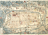 1863 Map of Kyoto City