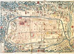 1863 Map of Kyoto City