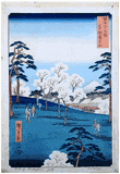 36 Views of Mt Fuji Asuka Hill by Ando Hiroshige