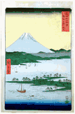 36 views of Mt Fuji: Miho Deluxe Edition by Ando Hiroshige