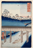 36 Views of Mt Fuji Ochanomizu by Ando Hiroshige