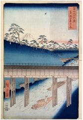 36 Views of Mt Fuji Ochanomizu by Ando Hiroshige