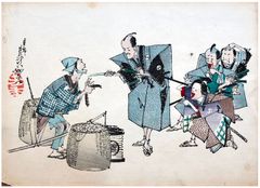 4th Act Chushingura by Yoshitoshi