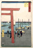 53 Station of the Tokaido # 42 Miya by Ando Hiroshige