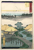 53 Station of the Tokaido # 44 Yokkaichi by Ando Hiroshige