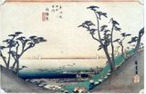 53 Station of the Tokaido 'Hoeido' #33 by Ando Hiroshige