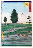 53 Stations of the Tokaido # 28 'Tate-e' by Ando Hiroshige