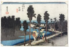 53 Stations of the Tokaido 'Hoeido' #13 by Ando Hiroshige