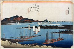 53 Stations of the Tokaido 'Hoeido' #19 by Ando Hiroshige