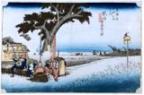 53 Stations of the Tokaido 'Hoeido' #28 by Ando Hiroshige