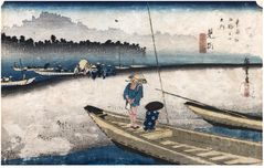 53 Stations of the Tokaido 'Hoeido' #29 by Ando Hiroshige