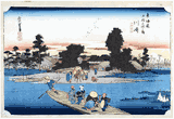 53 Stations of the Tokaido 'Hoeido' #3 by Ando Hiroshige