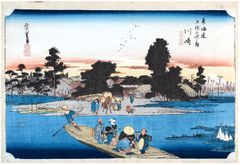 53 Stations of the Tokaido 'Hoeido' #3 by Ando Hiroshige