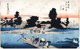 53 Stations of the Tokaido 'Hoeido' #3 by Ando Hiroshige