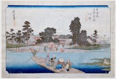 53 stations of the Tokaido 'Hoeido' #3 by Ando Hiroshige