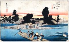 53 Stations of the Tokaido 'Hoeido' #3 by Ando Hiroshige