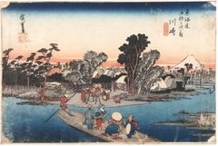53 Stations of the Tokaido 'Hoeido' #3 by Ando Hiroshige