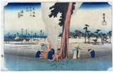53 Stations of the Tokaido 'Hoeido' #30 by Ando Hiroshige