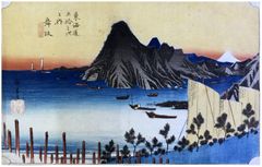 53 Stations of the Tokaido 'Hoeido' #31 by Ando Hiroshige