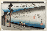 53 Stations of the Tokaido 'Hoeido' #34 by Ando Hiroshige