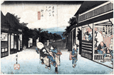 53 Stations of the Tokaido 'Hoeido' #36 by Ando Hiroshige