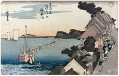 53 Stations of the Tokaido 'Hoeido' #4 by Ando Hiroshige