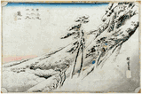 53 Stations of the Tokaido 'Hoeido' #47 by Ando Hiroshige