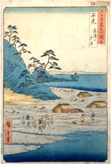 60 Odd Provinces # 43 Takazuno by Ando Hiroshige