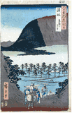 60 Odd Provinces # 56 Sanuki by Ando Hiroshige