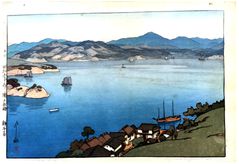 A Calm Day by Hiroshi Yoshida