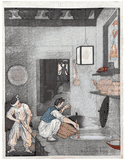 A Temple Kitchen by Elizabeth Keith Pre Earthquake