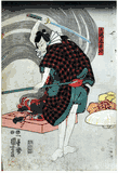 Actor Ichikawa Ebi by Utagawa Kuniyoshi