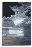 Aoba Castle in Sendai by Kawase Hasui