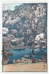 Arashiyama by Hiroshi Yoshida