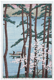Arashiyama in Spring by Kawase Hasui 1st Ed.
