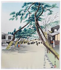 12 Months of Kyoto April by Tokuriki Tomikichiro