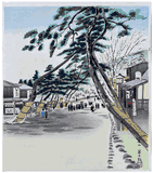 12 Months of Kyoto April by Tokuriki Tomikichiro