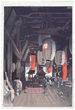 Asakusa Kannon Shrine by Narazaki Eisho