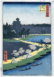 100 Views of Edo # 31 by Ando Hiroshige