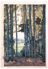 Bamboo Wood by Hiroshi Yoshida