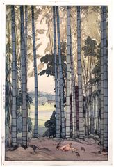 Bamboo Wood by Hiroshi Yoshida
