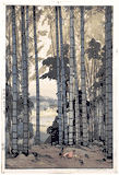 Bamboo Wood by Hiroshi Yoshida