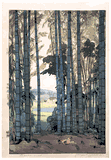 Bamboo Wood by Hiroshi Yoshida
