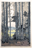 Bamboo Wood by Hiroshi Yoshida