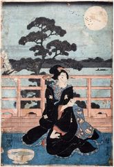 Banquet Under the Moon by Ando Hiroshige