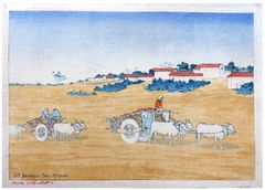 Benares Early Morning by Charles Bartlett Pre Earthquake