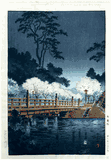 Benkei Bridge by Tsuchiya Koitsu