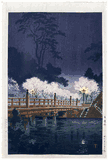 Benkei Bridge by Tsuchiya Koitsu